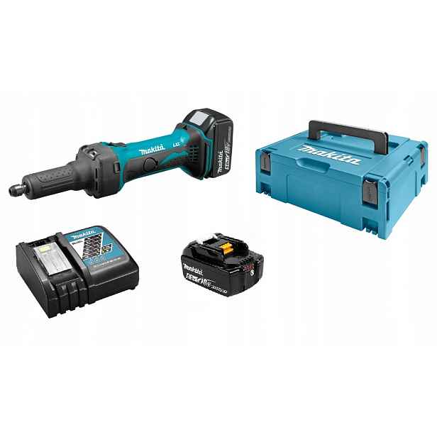 Makita DGD800RTJ Přímá Bruska 18V 2x5Ah