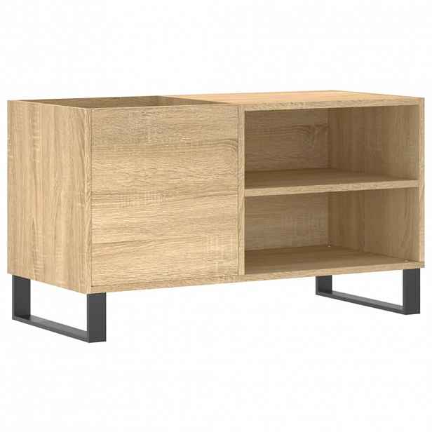 vidaXL Skříňka na LP desky dub sonoma 85x38x48 cm kompozitní dřevo