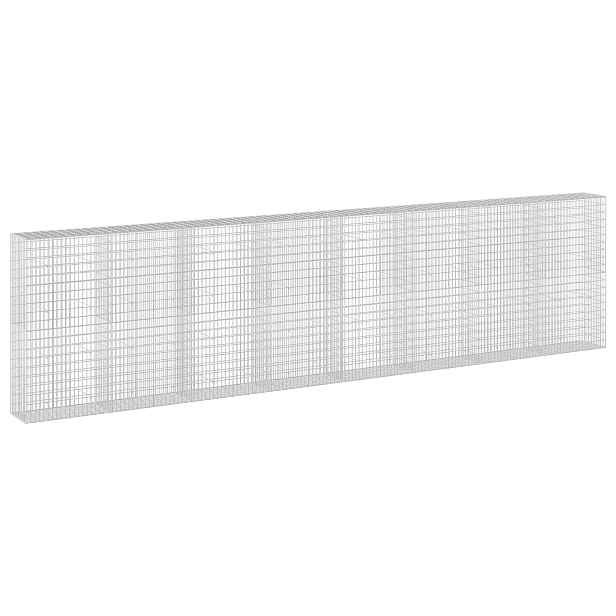 vidaXL Gabion s drátem 5 mm a síťkou 5x10 cm 800x50x200 cm
