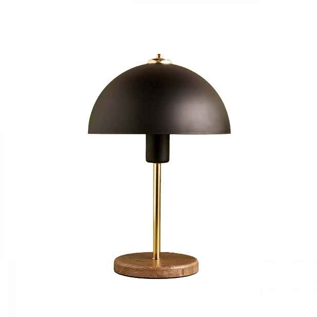 Opviq Stolní lampa Breaky černá/zlatá