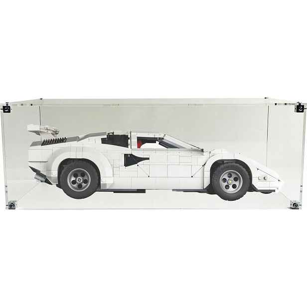Vitrína Drewlandia pro stavebnici Lego 10337 Icons Lamborghini Countach 5000