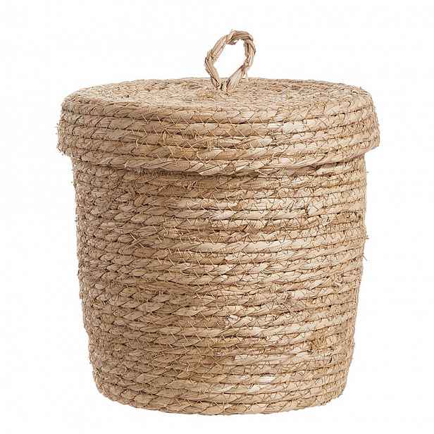 Butlers RUSH ROPE Koš kulatý s víkem 25 cm