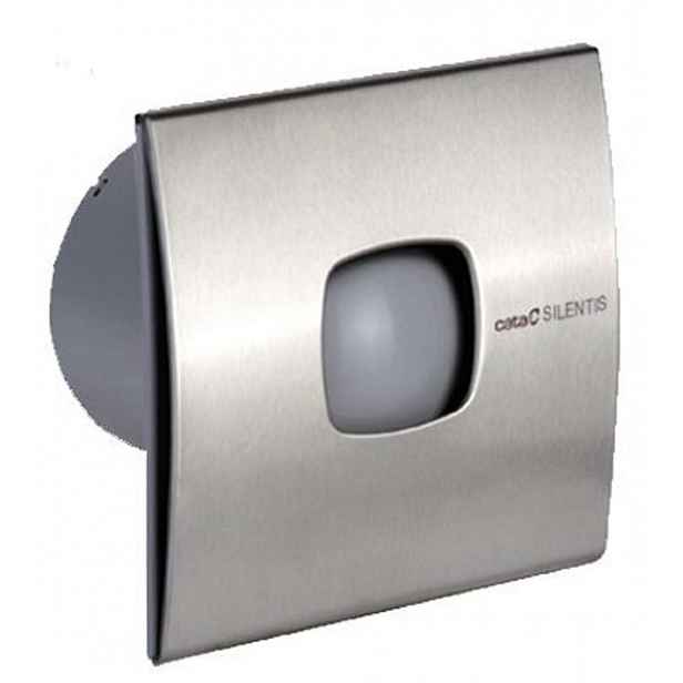 Sapho Cata Silentis - Koupelnový ventilátor 12 INOX axiální, 20 W, potrubí 120 mm, nerez 01080300