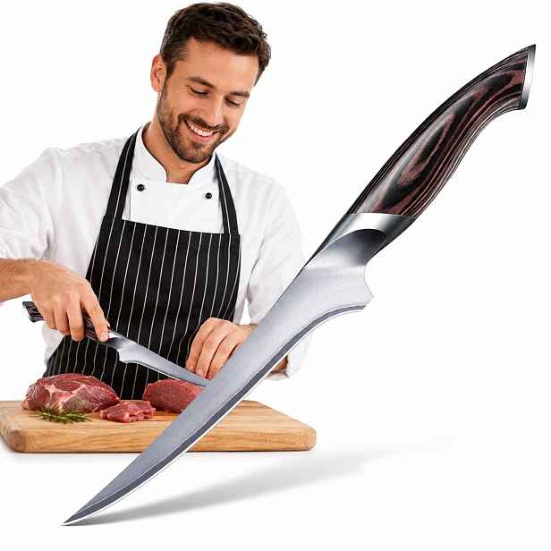 Profesionální Nůž Na Filetování A Ryby 18 CM (japonská Ocel AUS-10)
