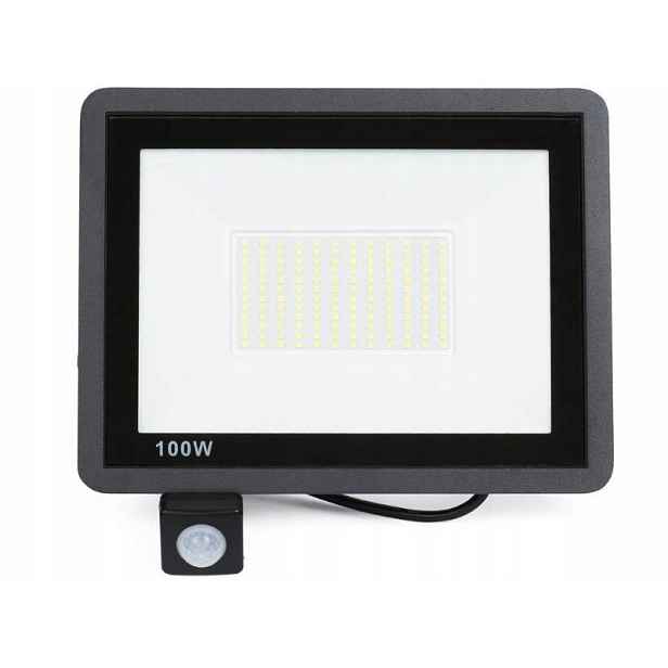Halogenová lampa Vodotěsná Venkovní 100W IP65 se senzorem pohybu soumraku