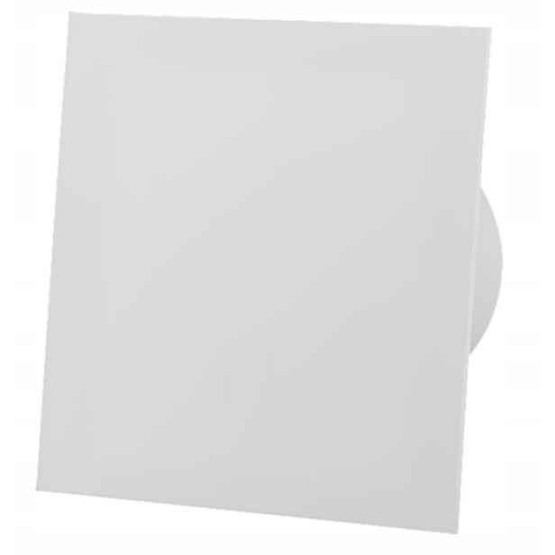 Koupelnový ventilátor dRim Ø125 S Plexi bílý matný