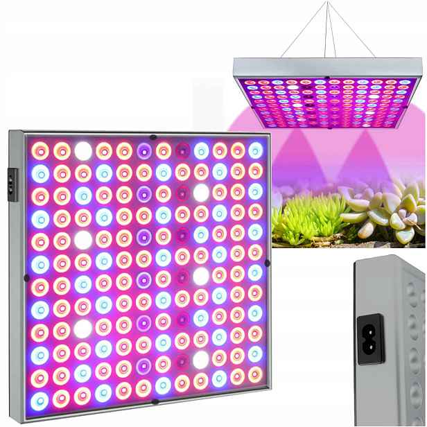 Led Lampa Pro Pěstování Rostlin Grow Spectrum Panel Silný Závěsný