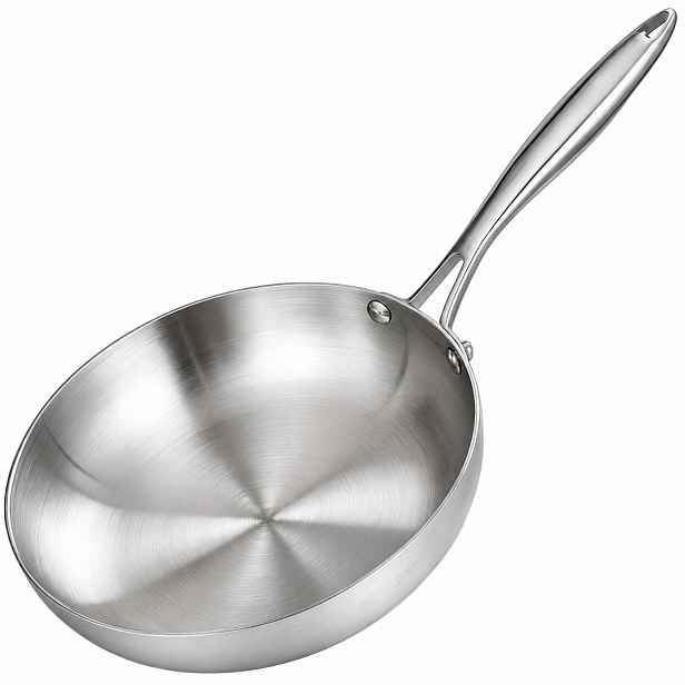 Pánev Z Nerezové Oceli 24 cm Na Indukci, Plyn I Jako Dárek