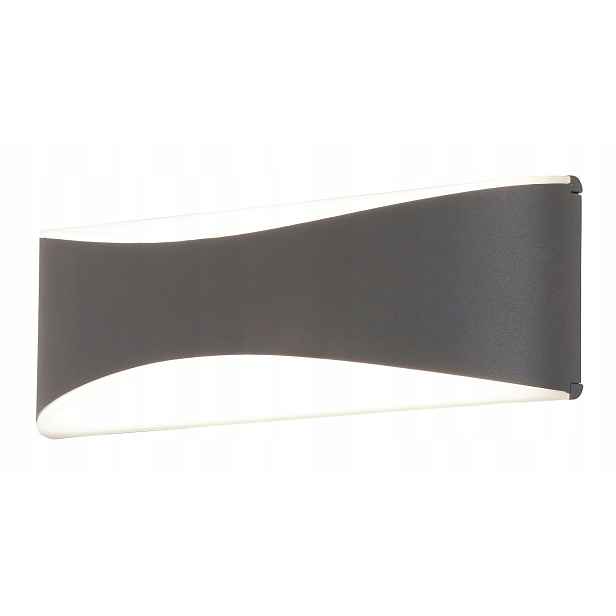 Venkovní minimalistické Led nástěnné svítidlo 7W Birmingham antracit 8795 Rabalux
