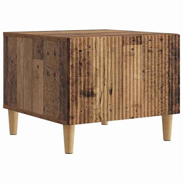 vidaXL Konferenční stolek Staré dřevo 49 x 50 x 40 cm Kompozitní dřevo