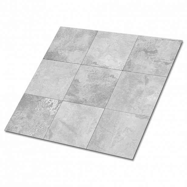 TULUP SAMOLEPICÍ OBKLADY NA STĚNU 9 ks 30x30 cm Betonové záplaty