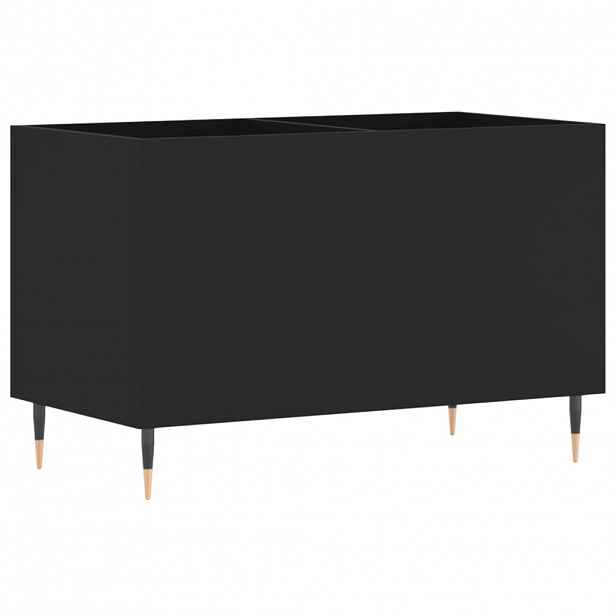 vidaXL Skříňka na LP desky černá 74,5 x 38 x 48 cm kompozitní dřevo