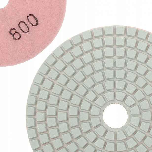 Diamantový kotouč pro broušení keramického slinuté dlažby 100 mm P800 Polax