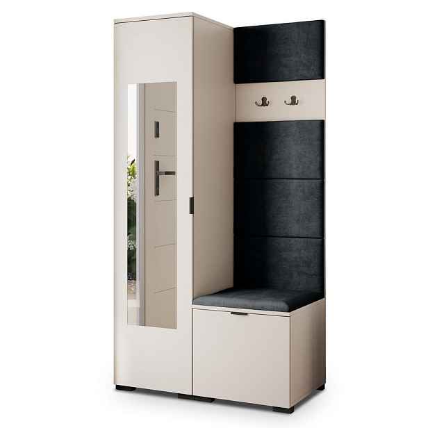 MASSENO MODERNÍ PŘEDSÍŇOVÁ SKŘÍŇ VIRA, 95/181/51 cm, kašmírová
