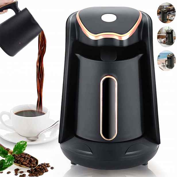 Elektrický Kávovar Na Kávu 300 ML Espresso, Protiskluzový, Odolný