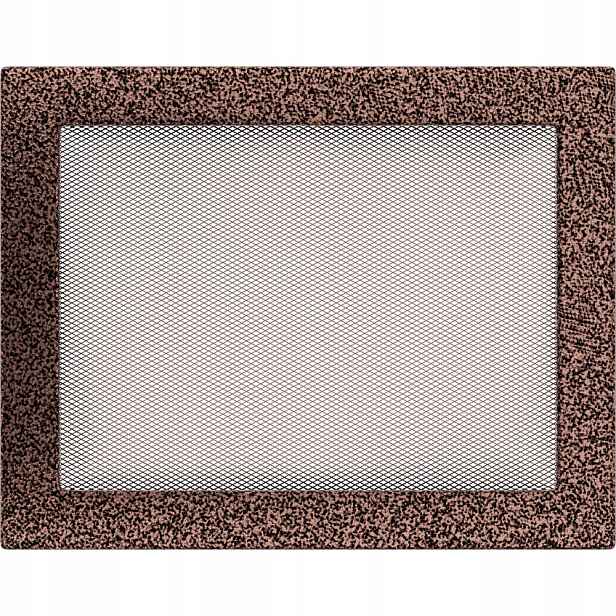 Ventilační mřížka 22x30 měděná