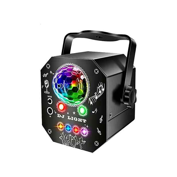 96v1 Led laserová projekce se světelnými efekty, osvětlení pro párty