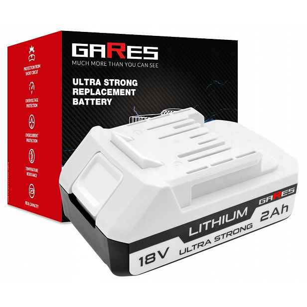 Akumulátor Gares pro Makita BL1811G BL1813G BL1815G 196367-3 18V 2,0Ah