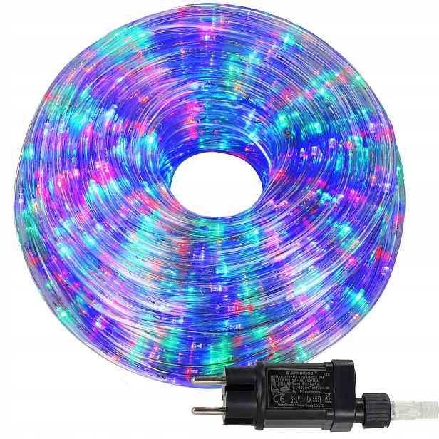 Světelný Had venkovní Multikolor 480 Led Svítící Pásek vánoční