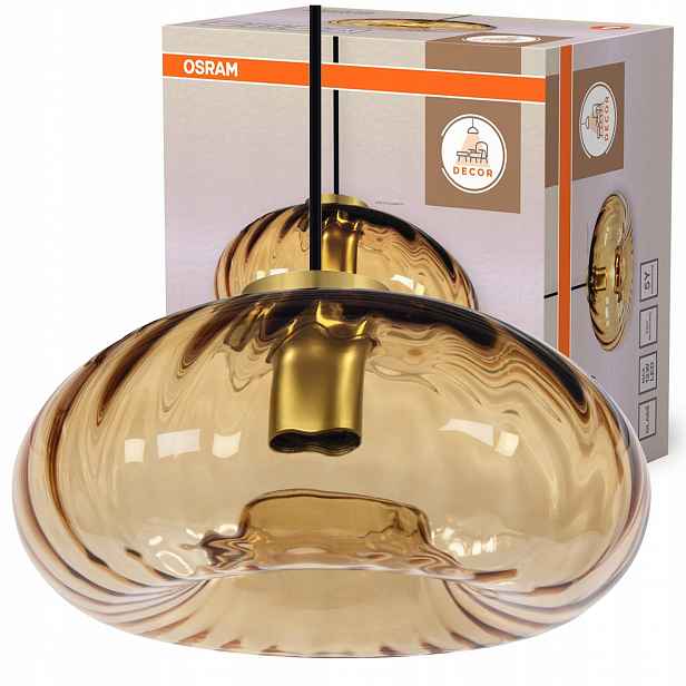 Závěsná stropní lampa Zwis E27 Zlatá Decor Osram