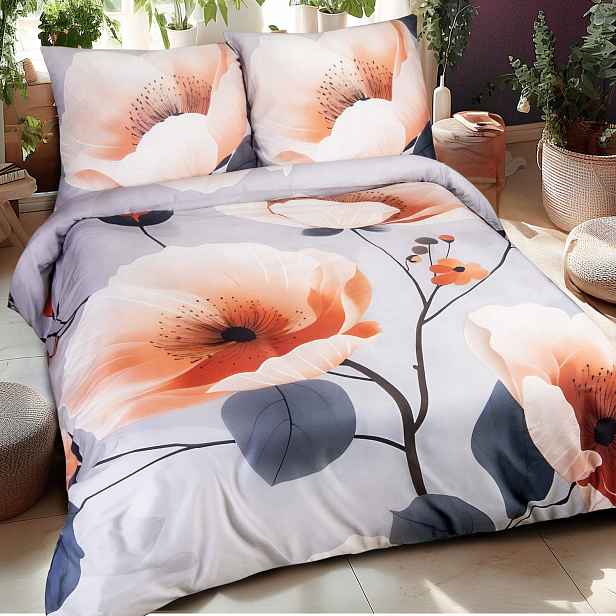 Povlečení z bavlněného saténu 12409/160x200 Satynlove Premium