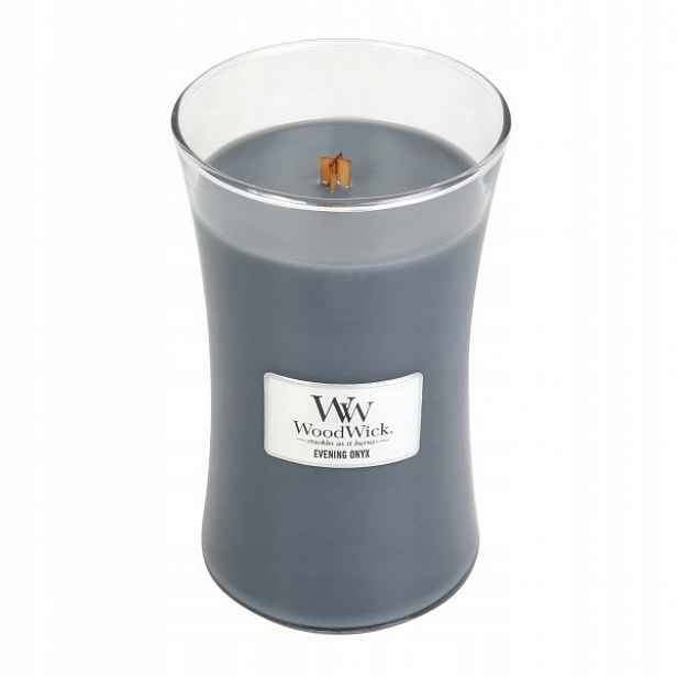 Vonná svíčka sójová Evening Onyx Woodwick 1 ks