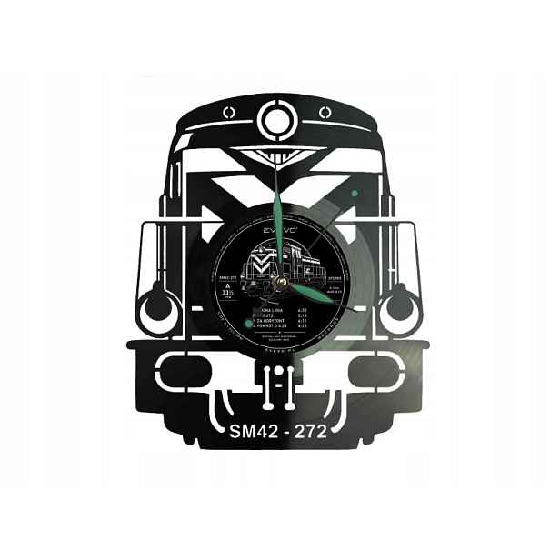 Vlak Train Dárek pro milovníka Originální Nástěnná Dekorace z desky