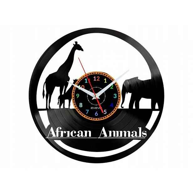 African Animals Nápad na Dárek Nástěnná Dekorace z vinylové desky