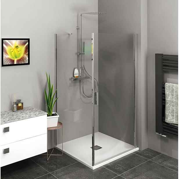 Polysan ZOOM čtvercový sprchový kout 700x700mm L/P varianta