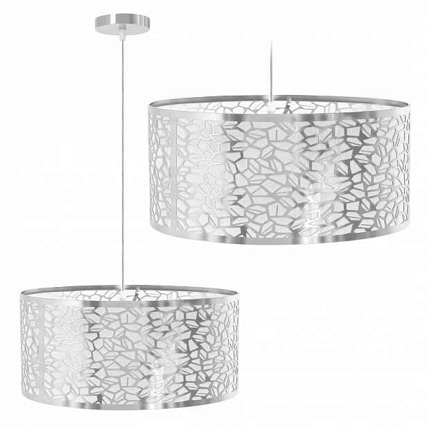 Závěsná Lampa Glam Moderní Chrom Kovová XXL