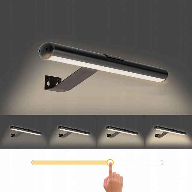 Bezdrátová Led lampa pro obrazy 32 cm akumulátor 4000 mAh s dálkovým ovládáním