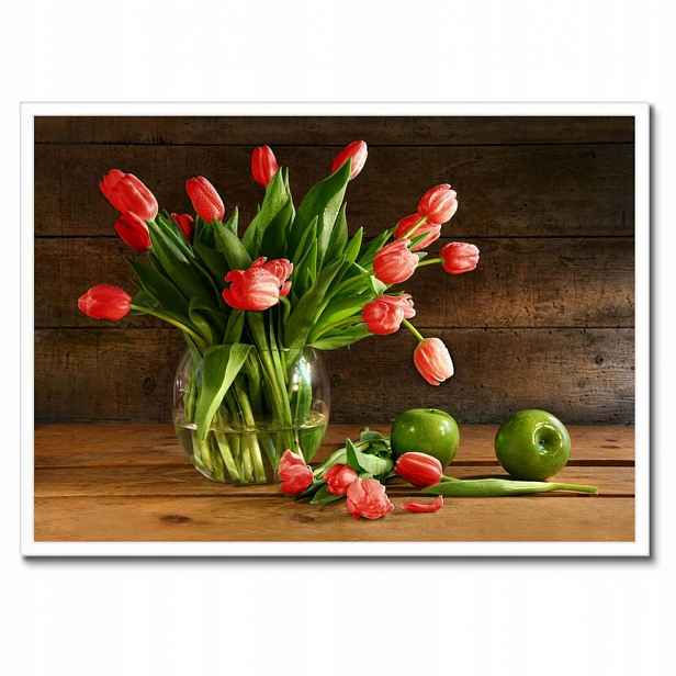 Plakáty v rámu 70x50 Červené tulipány