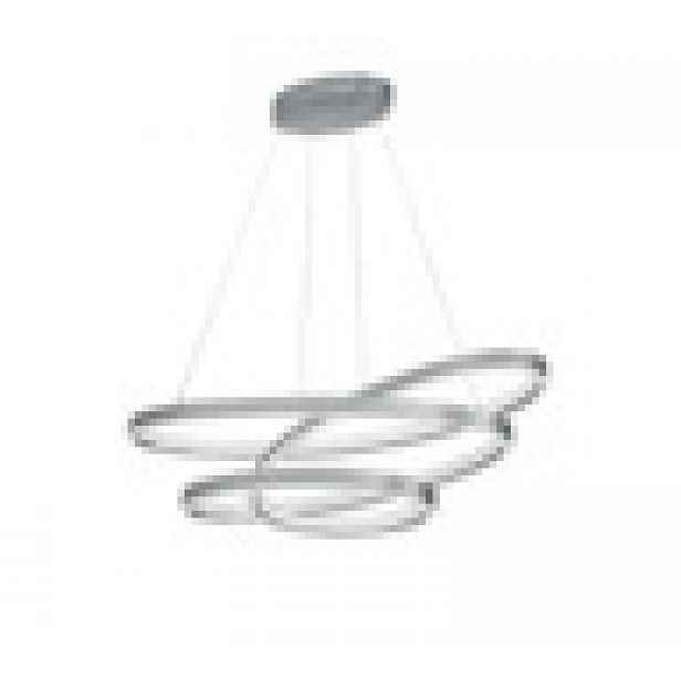 LED závěsné osvětlení Cinque Ciola nikl 377210107