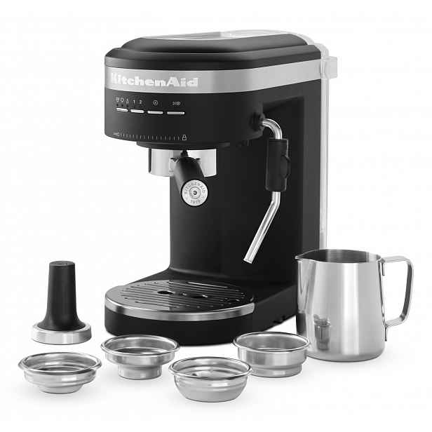 KitchenAid Automatický kávovar 5KES6403 matná čená 5KES6403EBM