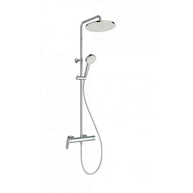 Ideal Standard CeraFlow T25N - Sprchový set s baterií, průměr 26 cm, 2 proudy, chrom A8526AA