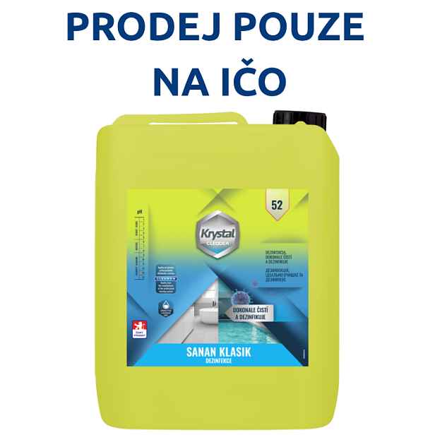 KRYSTAL CLEADER 52 Sanan Klasik dezinfekce 5,5Kg