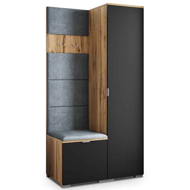 MASSENO MODERNÍ PŘEDSÍŇOVÁ SESTAVA LORI, 95/181/51 cm, dub Wotan