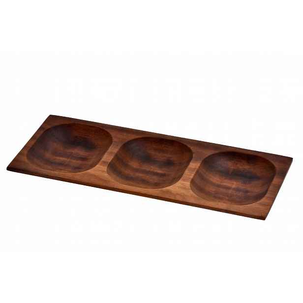 Lava wood servírovací miska 15x35 cm