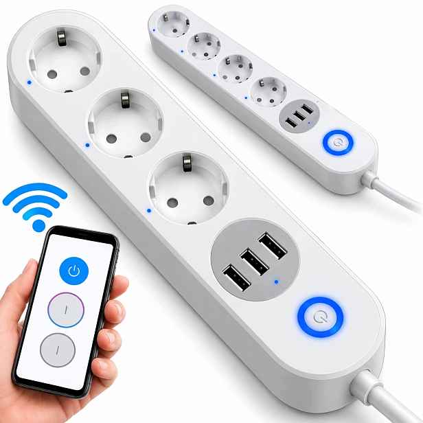 Zásuvková Lišta Pro Automatizaci Vytápění Domu Smart