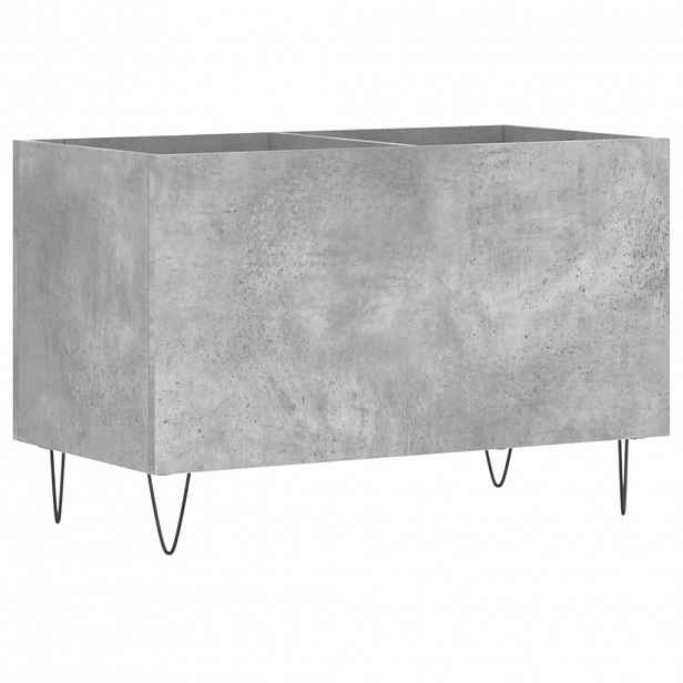 vidaXL Skříňka na LP desky betonově šedá 74,5x38x48cm kompozitní dřevo