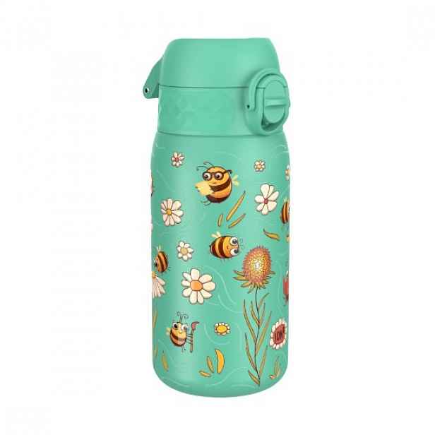 Dětská láhev na vodu, nerezová ocel, 320 ml, Bees - Ion8