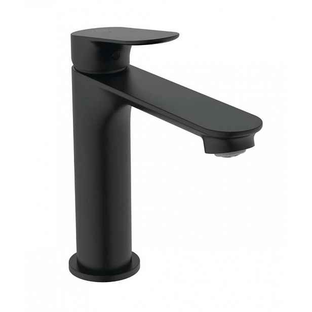 Ideal Standard Ceralife O - Umyvadlová baterie s výpustí Click-Clack, BlueStart, matná černá BE100XG