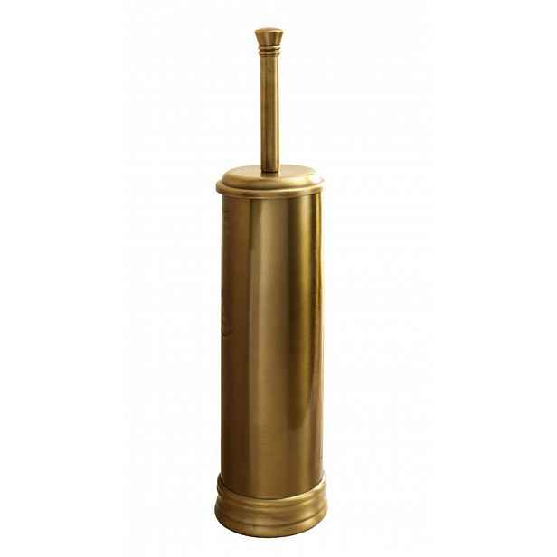 Sapho Gedy Koupelnové doplňky - WC štětka na postavení, bronz 753344