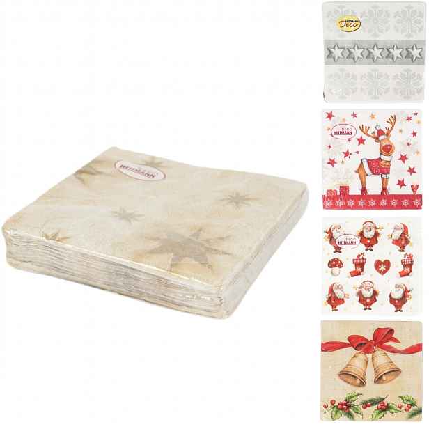Servírovací ubrousky CHRISTMAS IMAGES 20 ks - více variant