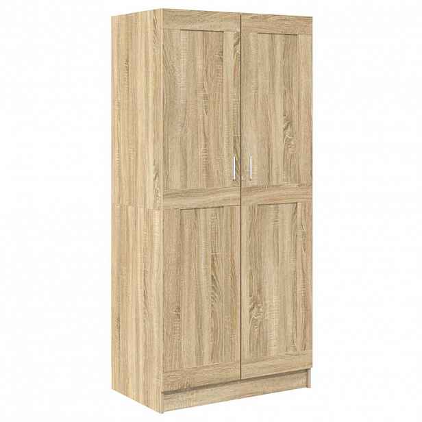 vidaXL Šatní skříň dub sonoma 82,5 x 51,5 x 180 cm kompozitní dřevo
