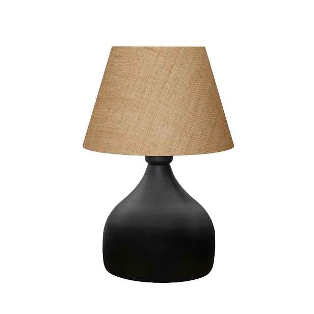 Opviq Stolní lampa Dara krémová/černá