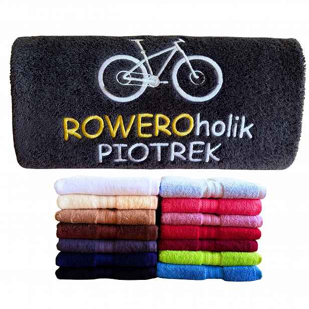 Praktický Dárek Pro Cyklistu S Kolem Kolo Narozeniny Ručník