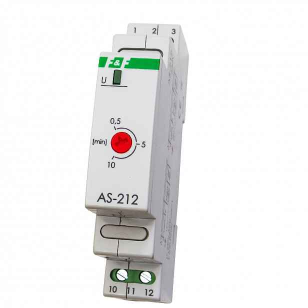 Schodišťový automat 16A 0,5-10min 230V Ac AS-212