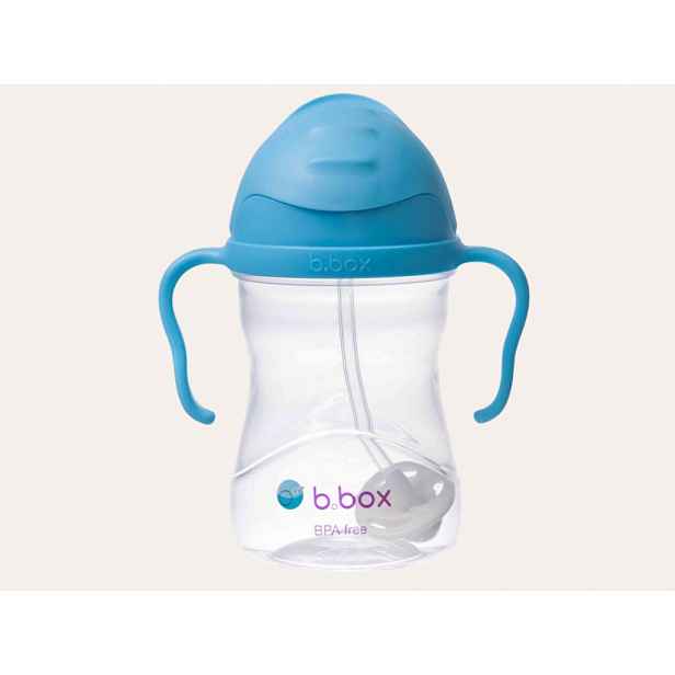 b.box Hrneček s brčkem varianta: borůvka 240 ml
