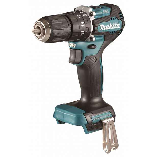 Makita - 18V AKU vrtací šroubovák s příklepem, bez baterie a nabíječky DHP487Z
